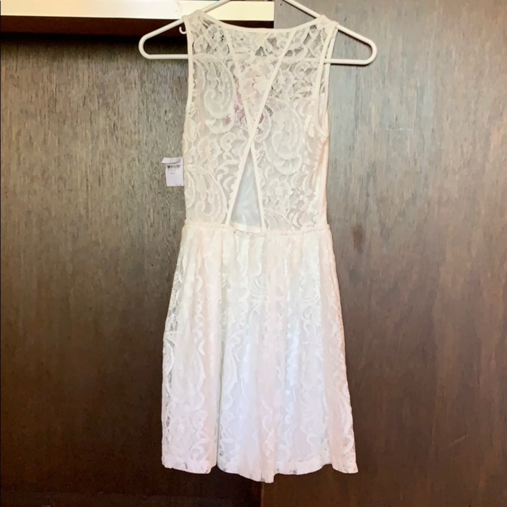 NWT White lace dress
